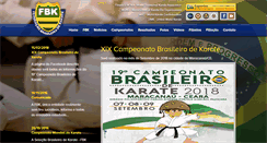 Desktop Screenshot of fbk.com.br